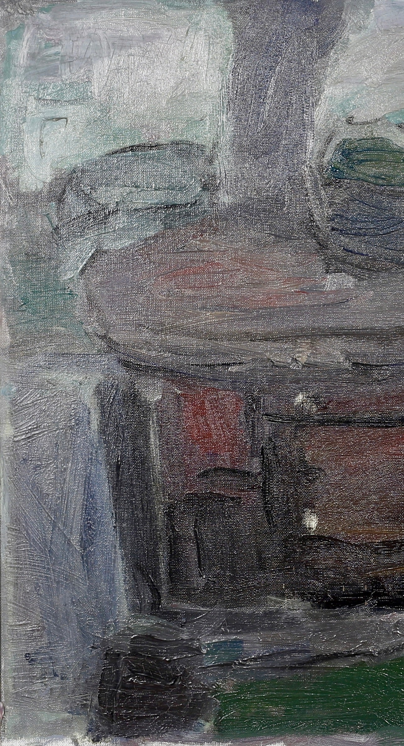 Swedish Vintage Art Still Life Oil Painting