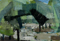 Load image into Gallery viewer, Vintage Art Room Mid Century Landscape Oil Painting By Harry Wichmann From Sweden
