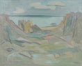 Load image into Gallery viewer, Original Oil Painting Vintage Mid Century From Sweden By B Strååt
