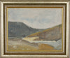 Vintage Landscape Oil Painting From Sweden