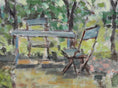 Load image into Gallery viewer, Vintage Art Room Original Mid Century Oil Painting From Sweden
