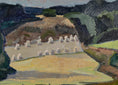 Load image into Gallery viewer, Mid Century Vintage Landscape Oil Painting From Sweden By I Jerkeman

