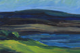 Load image into Gallery viewer, Mid Century Vintage Landscape Oil Painting By Kersti Flyckt Sweden
