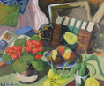 Load image into Gallery viewer, Original Vintage Still Life Oil Painting from Sweden
