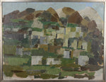 Vintage Original Landscape Oil Painting By S Markhed Sweden