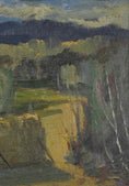 Load image into Gallery viewer, Mid Century Haystack Oil Painting From Sweden
