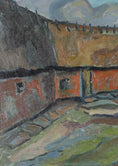 Load image into Gallery viewer, Mid Century Original Landscape Oil Painting I Jordell Sweden
