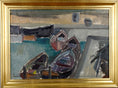 Load image into Gallery viewer, Mid Century Oil Painting By A Erwö Sweden
