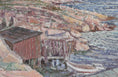 Load image into Gallery viewer, Mid Century Seascape Oil Painting By T Torstensson From Sweden
