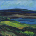 Load image into Gallery viewer, Mid Century Vintage Landscape Oil Painting By Kersti Flyckt Sweden
