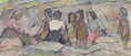 Load image into Gallery viewer, Mid Century Coastal Oil Painting By S Olsson Sweden
