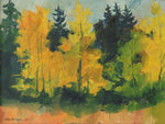 Vintage Oil Painting From Sweden Tilted Autumn By A Ekbom-Wikström