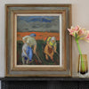 Vintage Mid Century Oil Painting By ES Persson Sweden