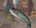 Load image into Gallery viewer, Vintage Mid Century Oil Painting From 1963 from Sweden
