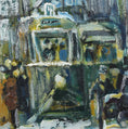 Load image into Gallery viewer, Mid Century Original Oil Painting From Sweden by K Christensen
