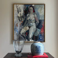 Load image into Gallery viewer, Original Vintage Figurative Oil Painting From Sweden by J Johnsson
