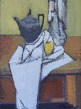 Load image into Gallery viewer, Mid Century Vintage Still Life  Oil Painting by Helge Franzèn 1951 Vintage Art Room
