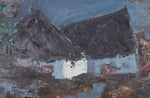Vintage Mid Century Landscape Painting By Hartman Sweden