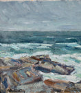 Load image into Gallery viewer, Original Vintage Seascape Oil Painting By C Berndtsson Sweden

