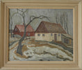 Load image into Gallery viewer, Vintage Mid Century Art Landscape From Sweden H Lundström
