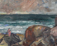 Load image into Gallery viewer, Mid Century Vintage Oil Painting From Sweden Vintage Art Room

