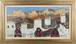 Vintage Mid Century Oil Painting From Sweden By B Wahlberg