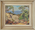 Load image into Gallery viewer, Mid Century Original Coastal Oil Painting From Sweden
