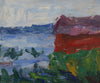 Striking Vintage Seascape Oil Painting T Dahlö Sweden