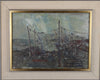 Mid Century Oil Painting from Sweden By A W Larsson