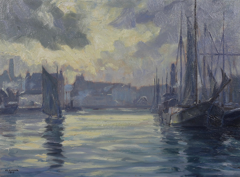 Oil Painting From Sweden by A Kleimer 1919