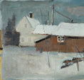 Load image into Gallery viewer, Vintage Seaside Oil Painting From Sweden by J Bören
