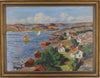 Original Oil Painting Mid Century From Sweden By G Zetterström