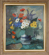 Original Vintage Still Life Oil Painting from Sweden