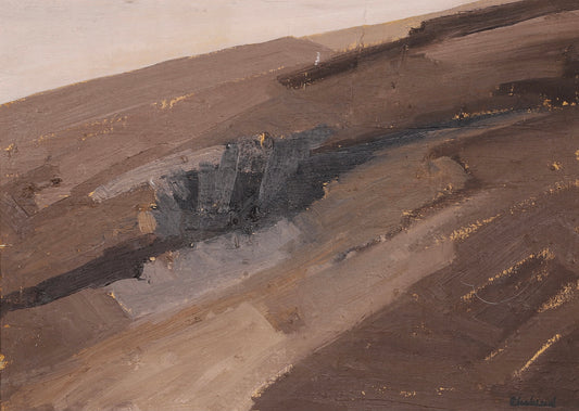 Mid Century Vintage Landscape From Sweden