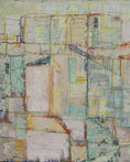 Load image into Gallery viewer, Mid Century Abstract Oil Painting By C Nordin Sweden
