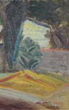 Vintage Mid Century Landscape Painting From Sweden