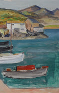 Load image into Gallery viewer, Oil Painting Vintage Mid Century From Sweden By GS Malm
