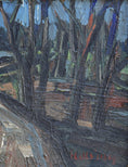 Load image into Gallery viewer, Mid Century Landscape Oil Painting From Sweden by Hellsing
