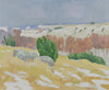 Vintage Mid Century Landscape Oil Painting By E W Persson Sweden