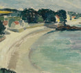 Load image into Gallery viewer, Mid Century Vintage Seascape Oil Painting From Sweden 1949
