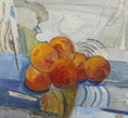 Load image into Gallery viewer, Mid Century Vintage Art Room Oil Painting By Stig Delang Sweden
