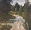 Mid Century Original Landscape Oil Painting From Sweden By O Schalin
