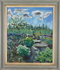 Load image into Gallery viewer, Original Mid Century Oil Painting From Sweden by K Lindblad 1950
