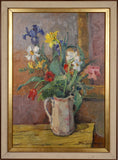 Load image into Gallery viewer, Mid Century Original Oil Painting From Sweden by G Berlin
