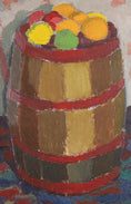 Load image into Gallery viewer, Mid Century Original Still Life Oil Painting From Sweden by N Werner
