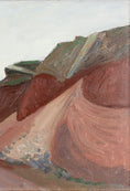 Load image into Gallery viewer, Mid Century Original Landscape Oil Painting From Sweden By A Krüger
