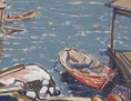 Load image into Gallery viewer, Mid Century Vintage Art Coastal Scene Oil Painting From Sweden
