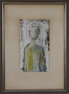 Original Mid Century Portrait Oil Painting From Sweden by E Andersson