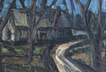 Load image into Gallery viewer, Mid Century Landscape Oil Painting From Sweden by Hellsing
