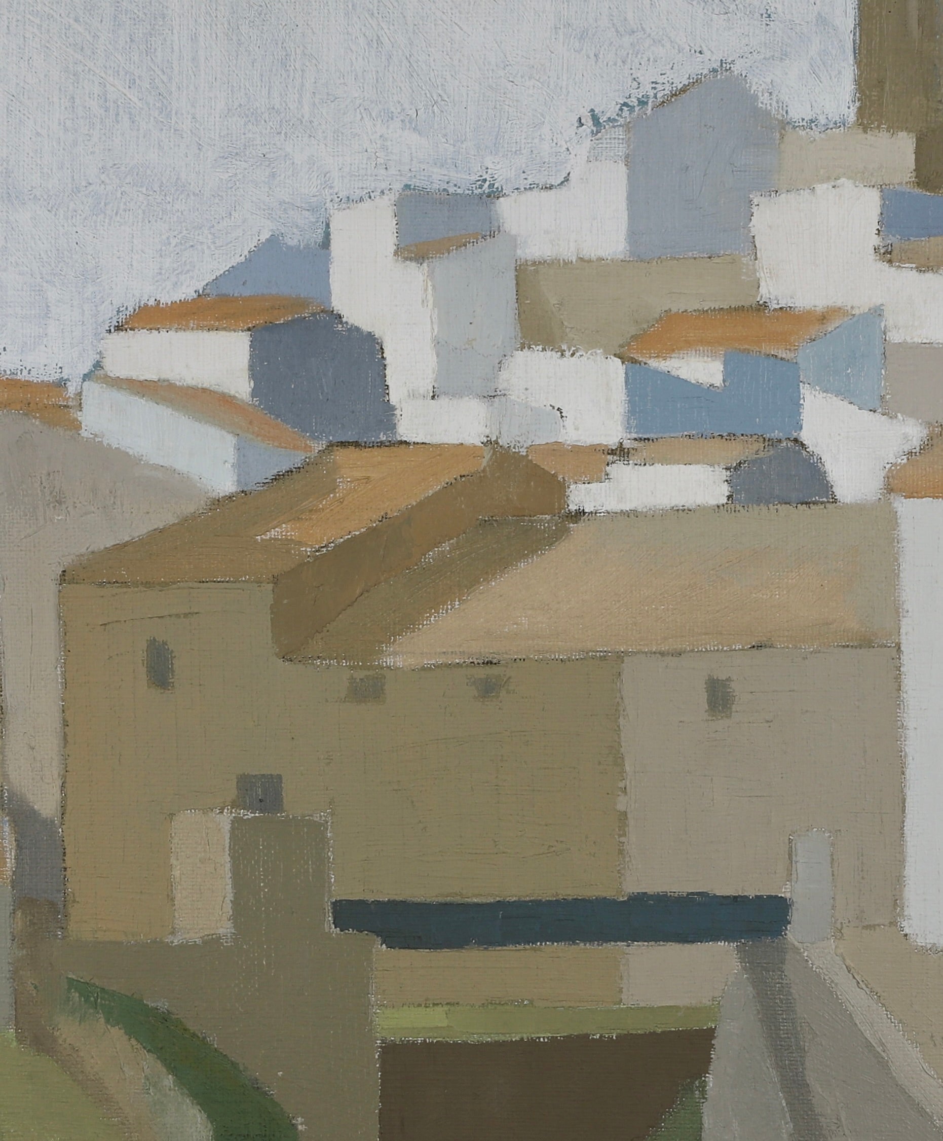 Oil Painting Vintage Mid Century From Sweden By E Petersen
